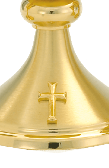 Gorgeous 24K gold plated Ciborium