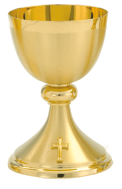 Gorgeous 24K gold plated Ciborium