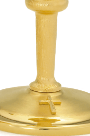 Beautiful 24K gold plated Satin Finish Ciborium