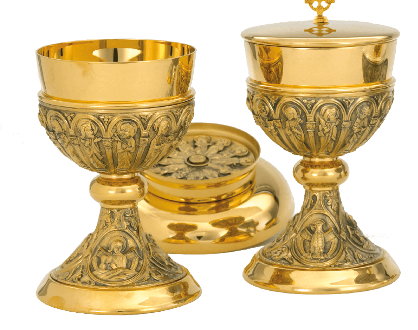 Our gorgeous Ciborium plated in 24k gold
