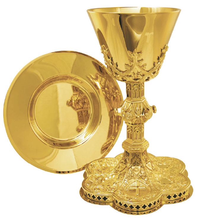 Gorgeous Gold Plated Chalice. by Alviti