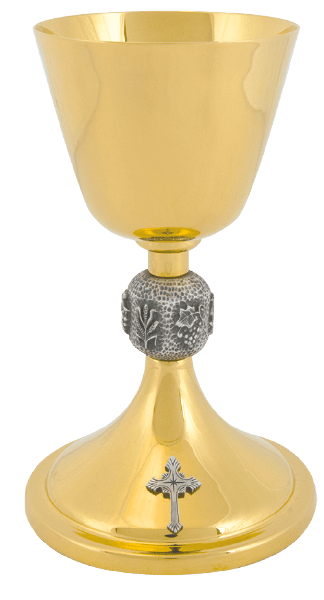 Elegantly crafted High Polish Chalice with Scale Paten