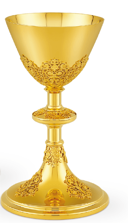 Chalice and Paten - 8 inch with 10 ounce capacity