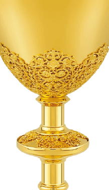 Chalice and Paten - 8 inch with 10 ounce capacity