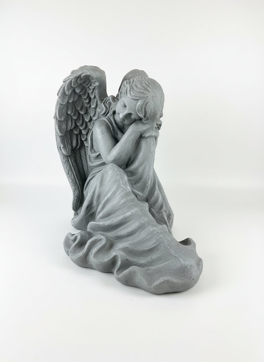 15" Peaceful Angel of Rest – Guardian of Comfort