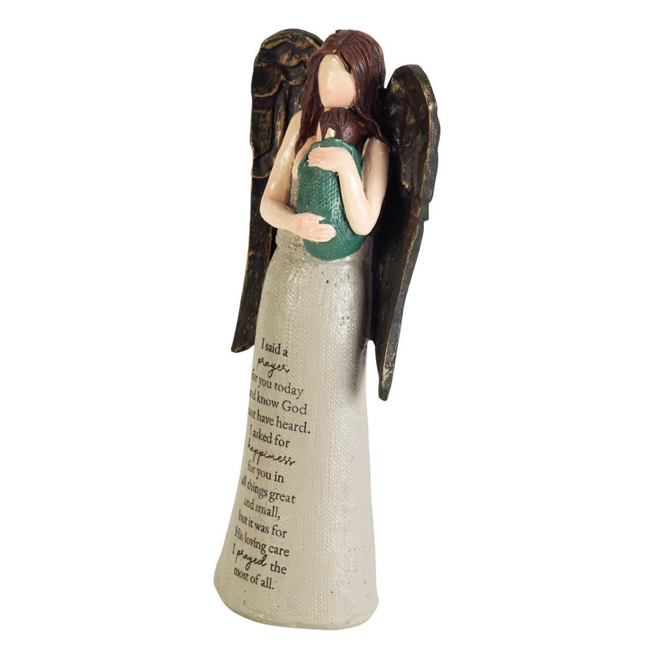 Said A Prayer for You Neutral Brown 8 inch Resin Tabletop Figurine by Dicksons, product view 2
