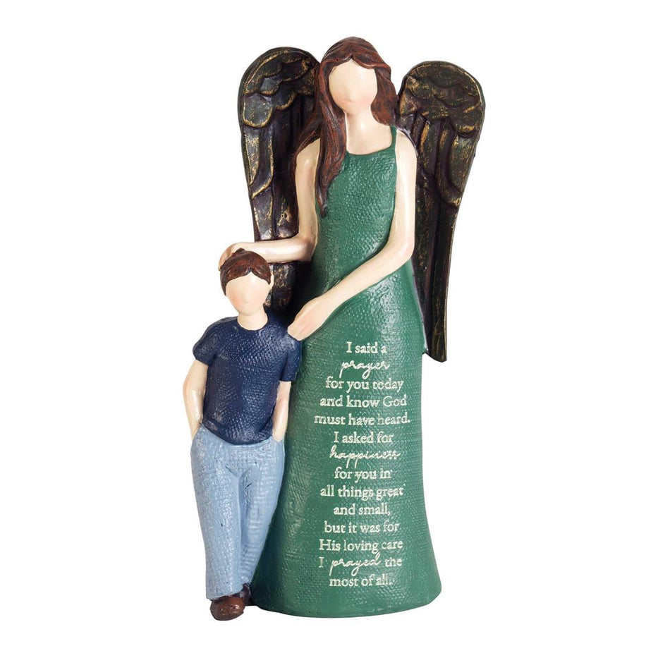 Angel With Boy I Said A Prayer 7.75in by Dicksons