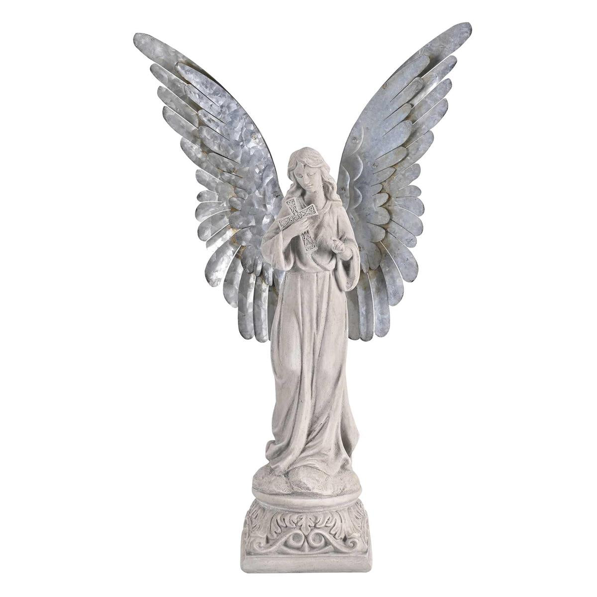 Angel Figurine Cross Detachable Wings by Dicksons
