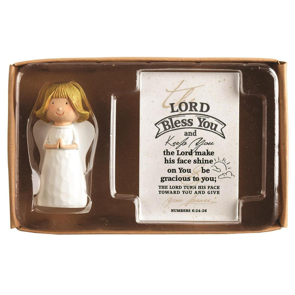 Praying Angel Figurine with Lord Set by Dicksons