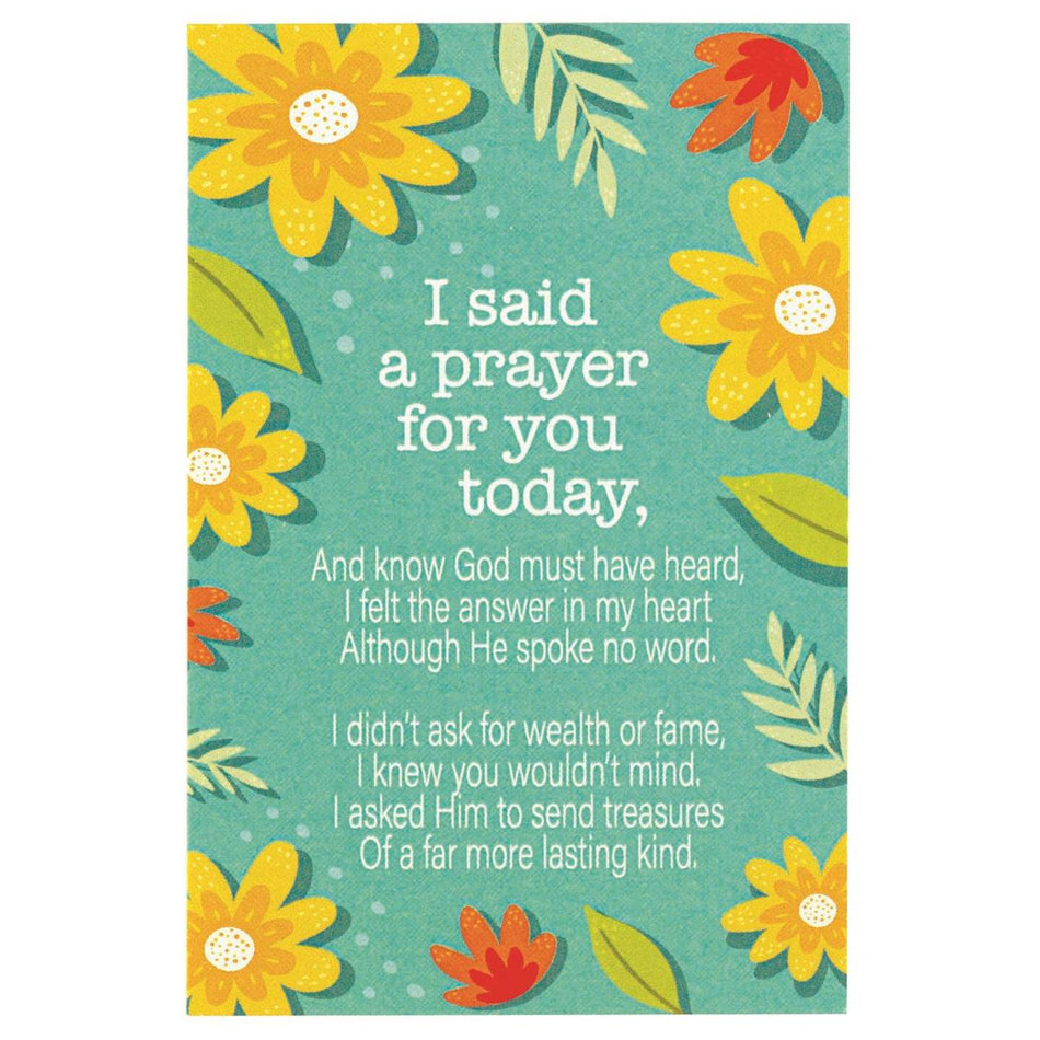 Angel Figurine Card I Said A Prayer You by Dicksons, product view 2