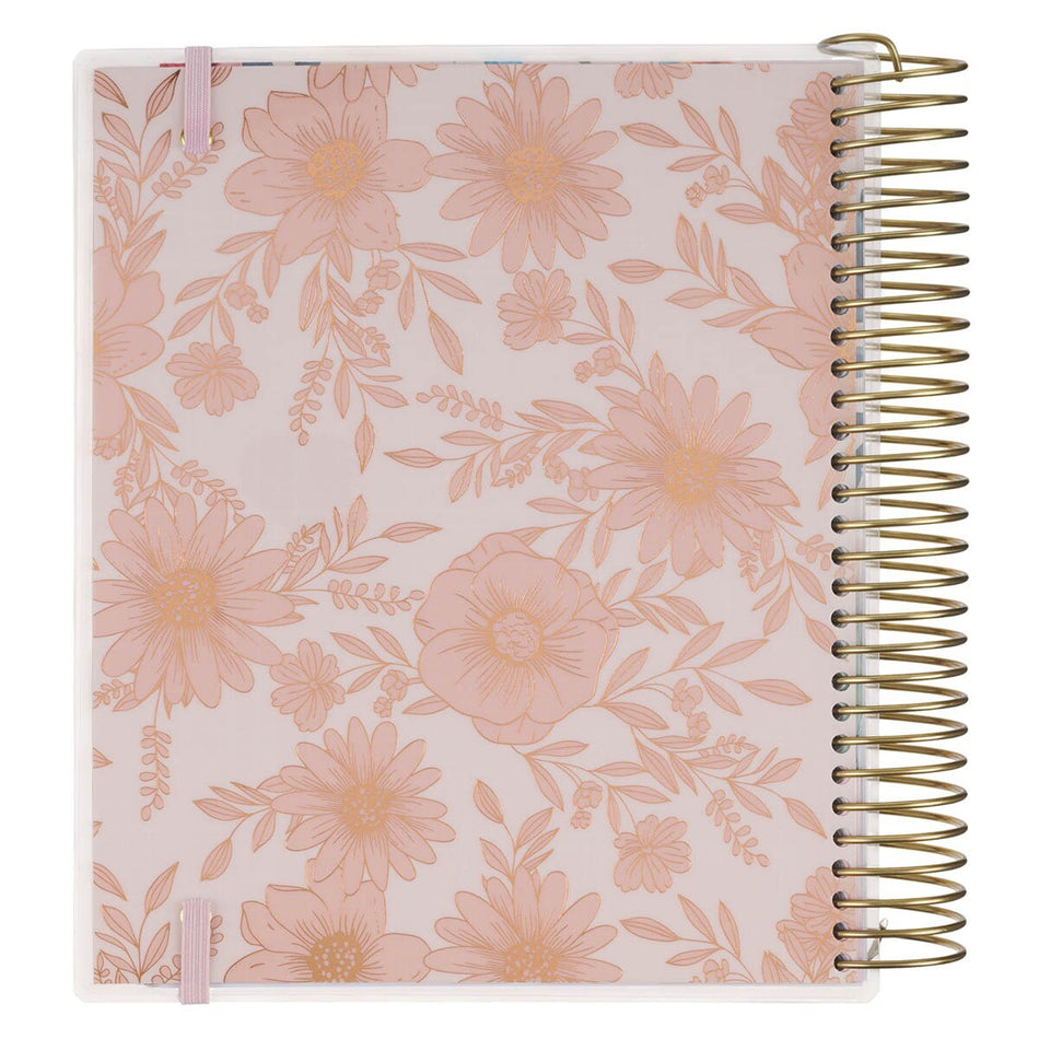 2027 Strength and Dignity 18-Month Spiral Planner with Elastic Closure - Proverbs 31:25, product view 2
