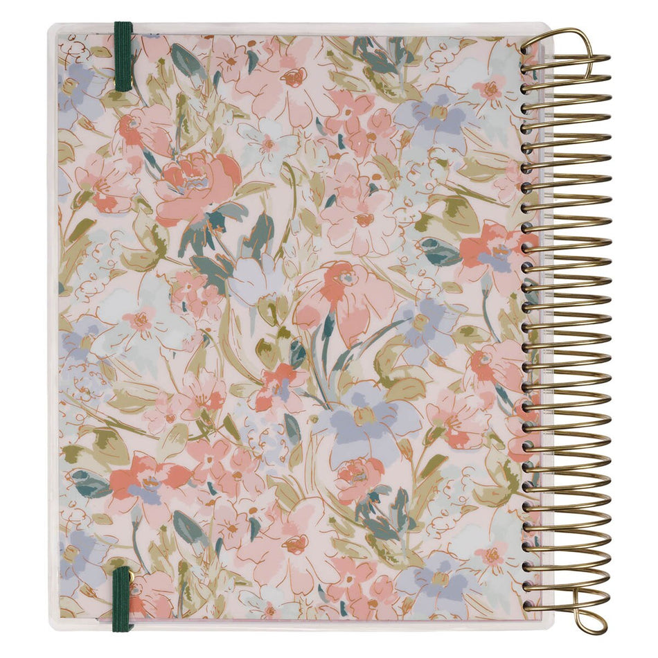 2027 Pray More Worry Less 18-Month Spiral Planner w Closure by Christian Art Gifts, product view 2