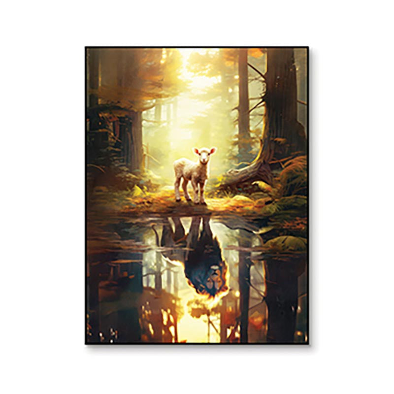 Art Print - Lamb & Lion