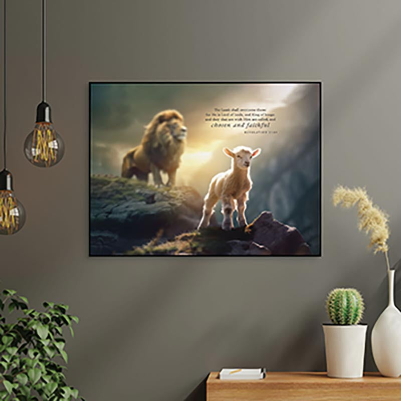 Art Print - The Lamb Shall