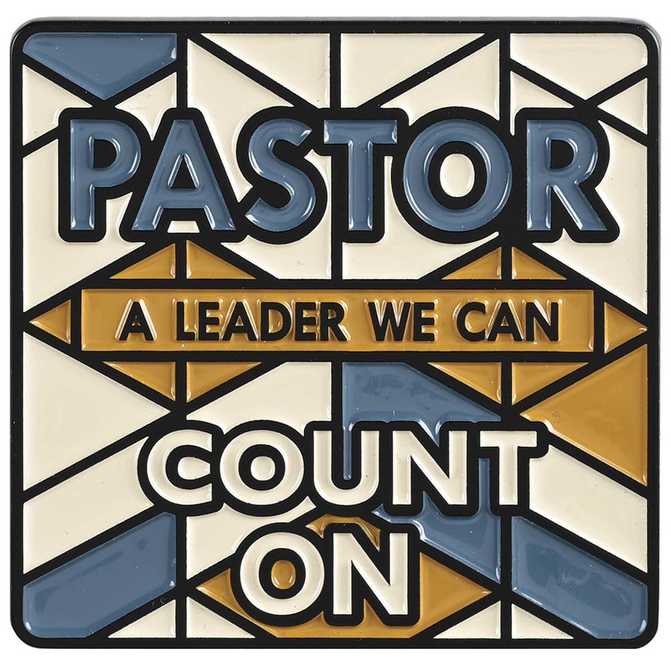 Visor Clip Pastor A Leader We Count On by Dicksons, product view 2