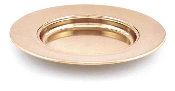 Artistic-Copper-Non-Stacking-Bread-Plate