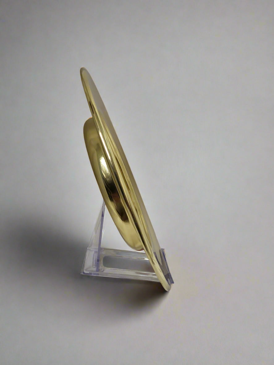 Bread Plate Brasstone Aluminum by Artistic