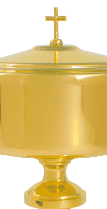 Gorgeous 24K gold plated Ciborium