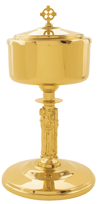Gorgeous 24K gold plated Ciborium