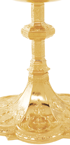 Beautiful 24K gold plated Chalice