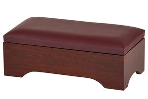 Personal Kneeler with Storage - Walnut Stain