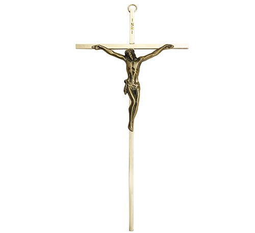 Gold Plated Cross (B02G)