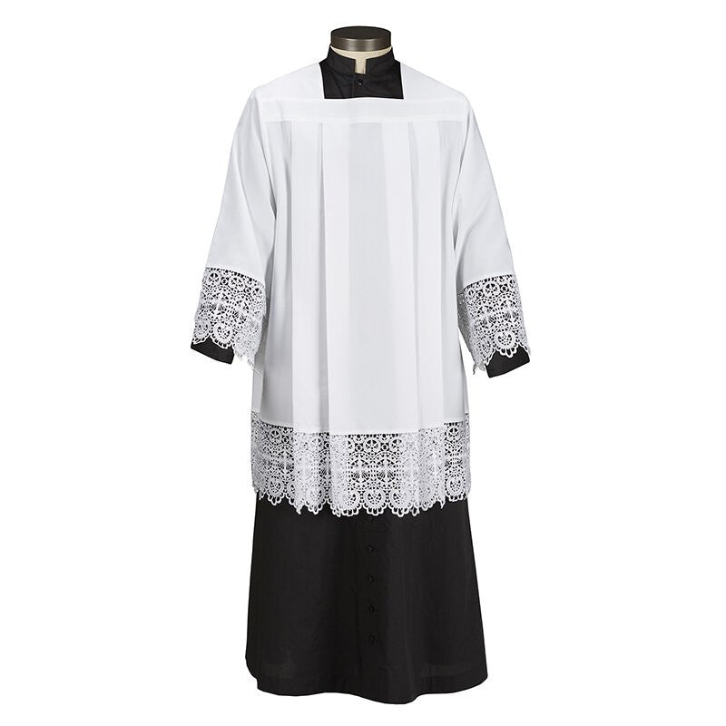 Budded Cross Lace Surplice