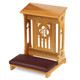 Florentine Collection Kneeler - Walnut