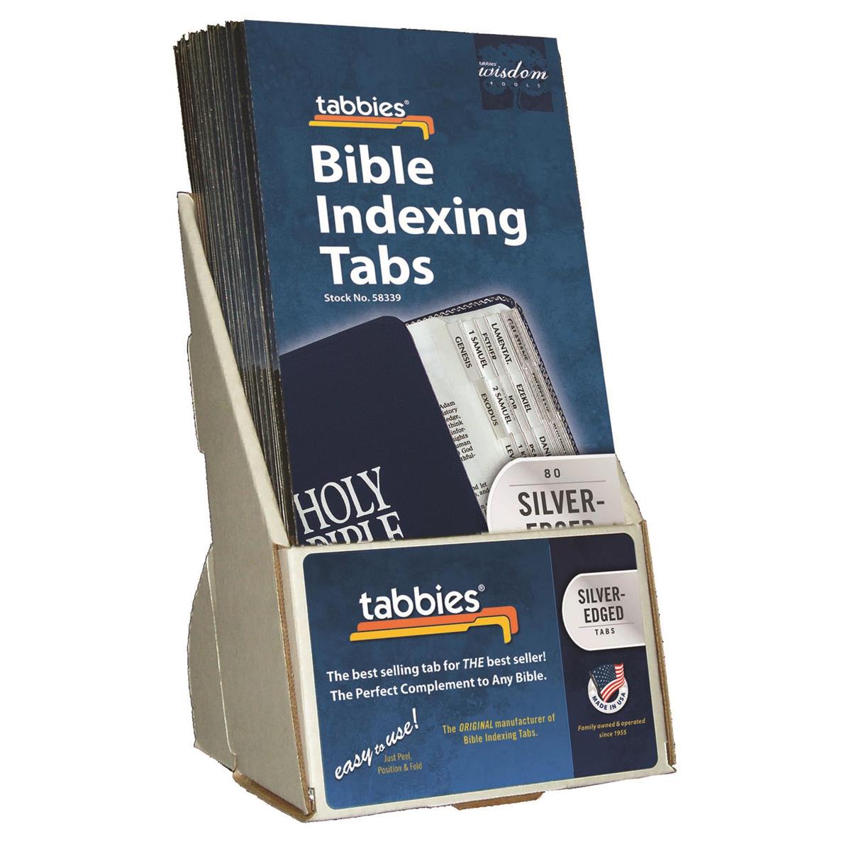 Bible Tabs Silver Edge Tabs 80 Piece Paper by Dicksons, product view 2