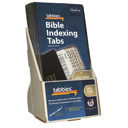 Bible Tabs Gold Edge Large Print 96 Piece Paper by Dicksons, product view 2