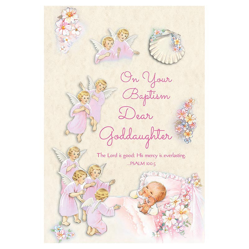 On Your Baptism, Dear Goddaughter Card