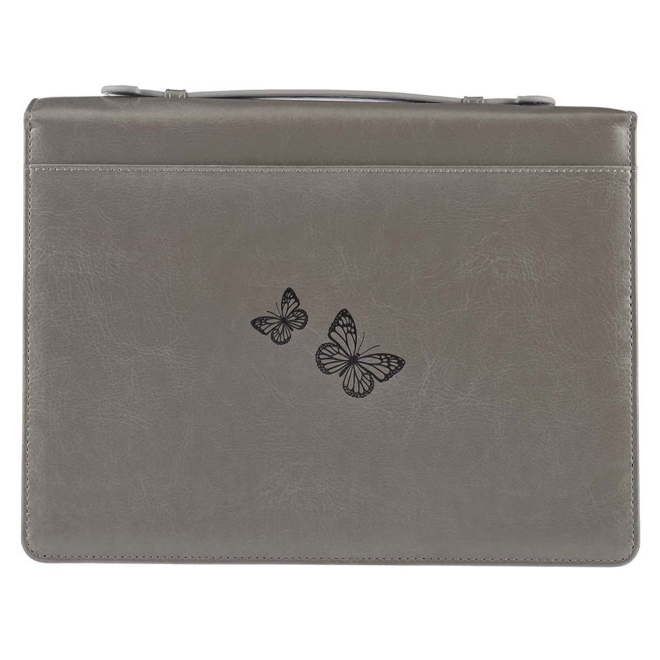 Be Still And Know Faux Leather Bible Cover - Psalm 46:10