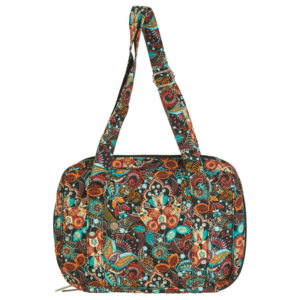 Bible Cover Brown Floral Quilted Large by Dicksons, product view 4