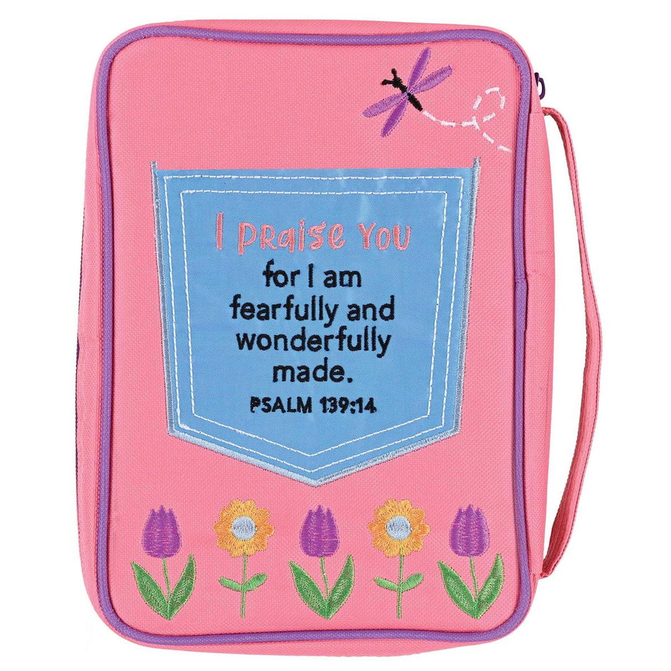 Kids Bible Cover Pink Bee You by Dicksons, product view 2
