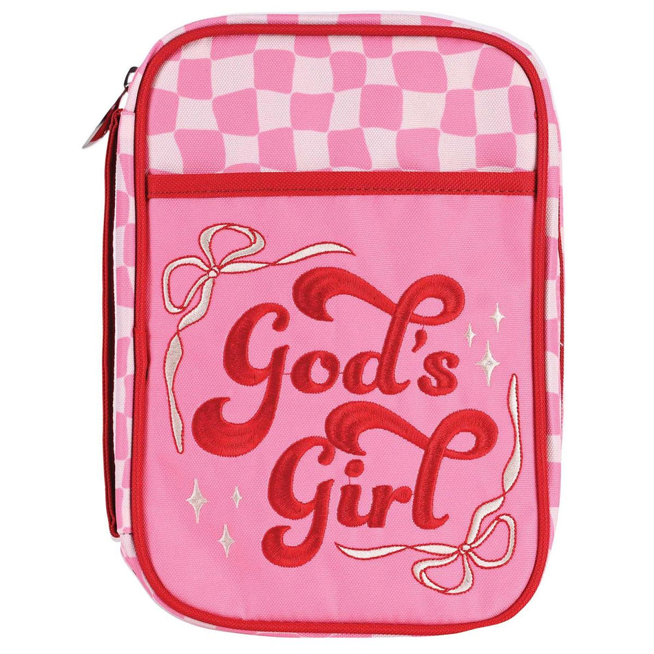 Kid Bible Cover Pink Bow Gods Girl by Dicksons