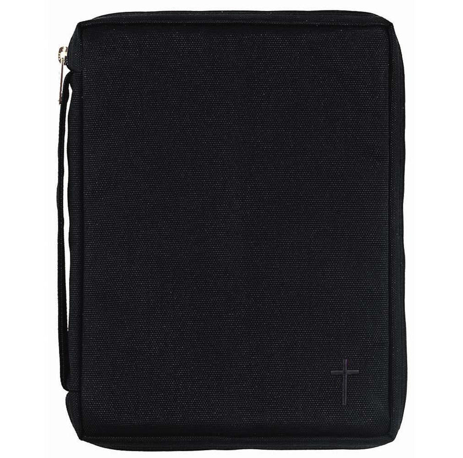 Bible Cover With Cross Black Large by Dicksons