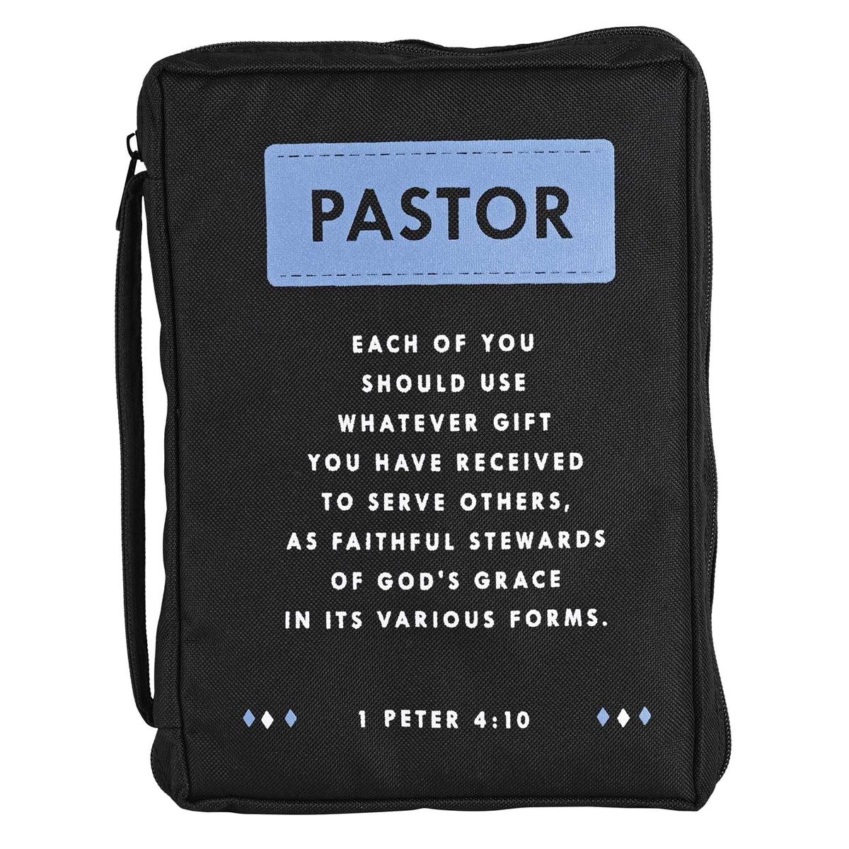Bible Case Pastor Faithful Steward Large by Dicksons