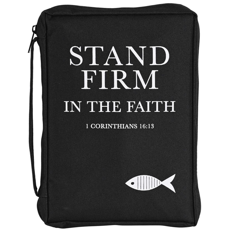 Bible Case Stand Firm In Faith Large by Dicksons