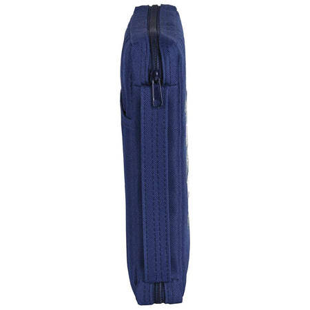 If God is for Us - Romans 8:31-10.25 x 7.12 Inch Navy Blue Polyester Bible Case by Dicksons, product view 3