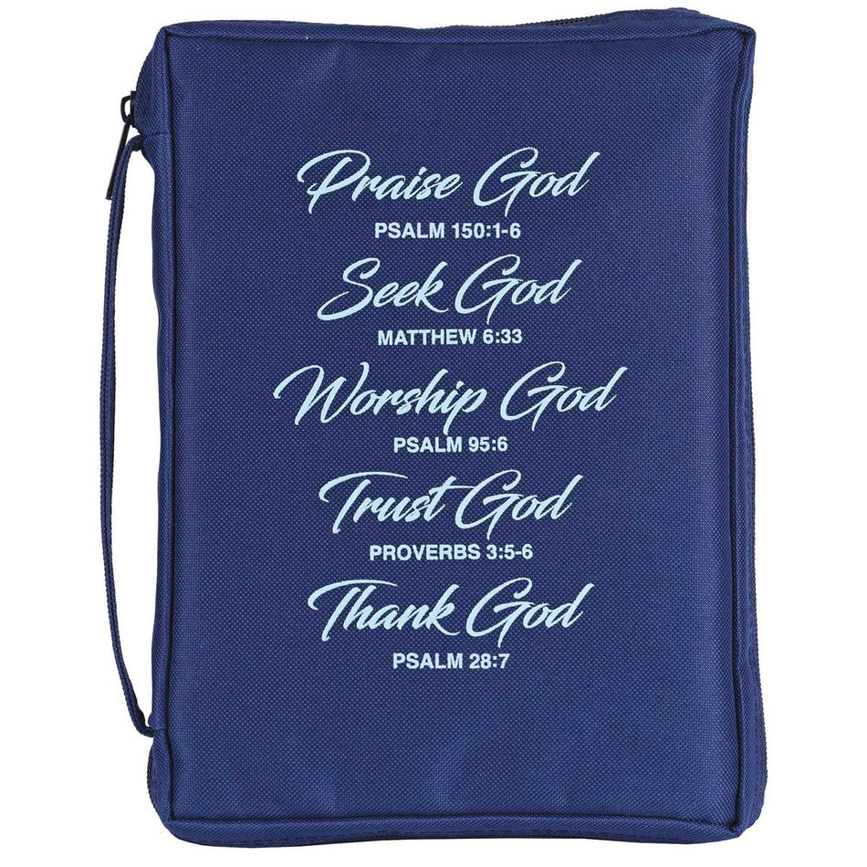 Bible Case Praise Seek Worship Large by Dicksons