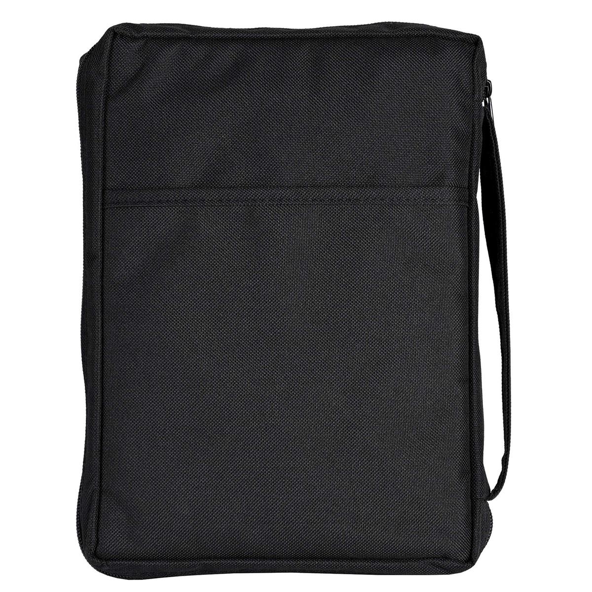 Grow in The Grace of God Black Red and Yellow 600 Denier Polyester Canvas Zip by Dicksons, product view 2