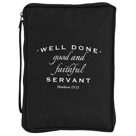 Decorative Zippered Men's Bible Cover Book Case with Carry Handle for Church (BCK-L1039) by Dicksons
