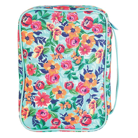 Bible Cover Floral I Can Do All Large by Dicksons, product view 2
