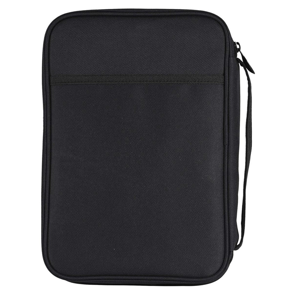 Put On The Full Armor of God Black 600 Denier Polyester Canvas Zip Close Bible (BCK-L280) by Dicksons, product view 2
