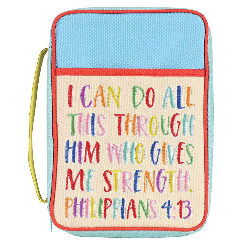 Bible Cover Text I Can Do All Things Large by Dicksons