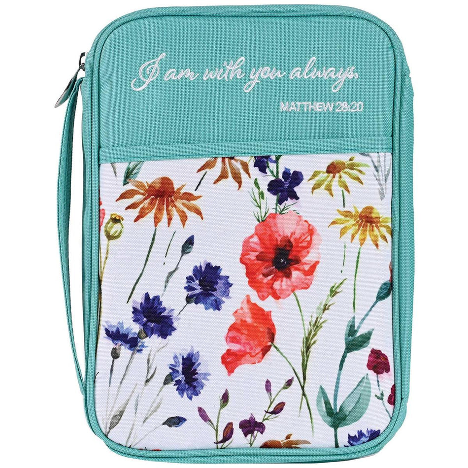 Bible Cover Floral I Am With You by Dicksons