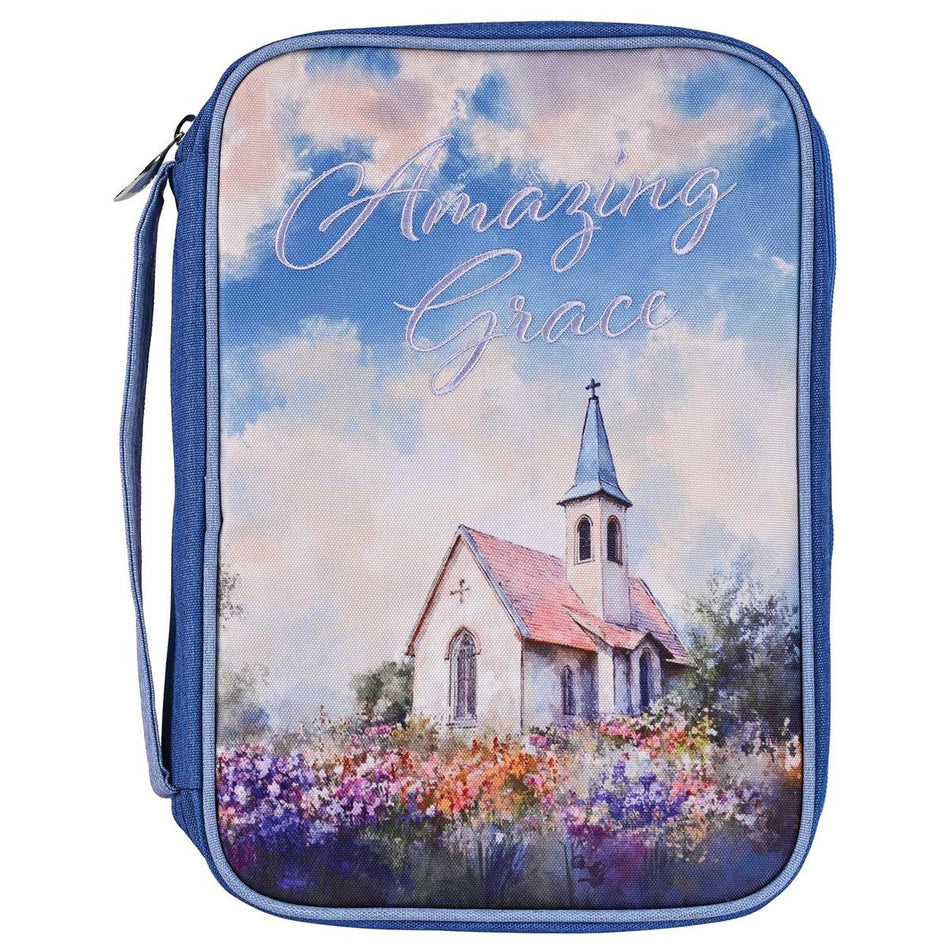 Bible Cover Church Amazing Grace Large by Dicksons