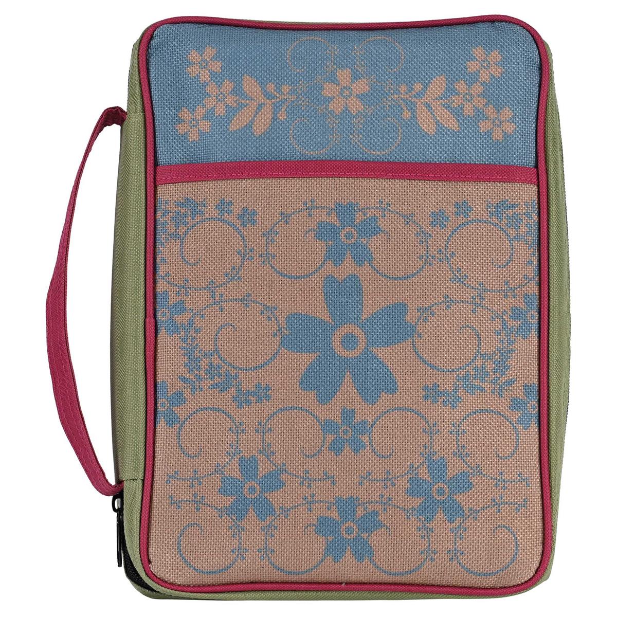 Bible Cover Floral He Hath Made Large by Dicksons, product view 2