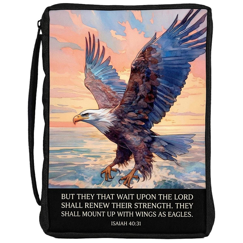 Bible Case Eagle But They That Wait Large by Dicksons