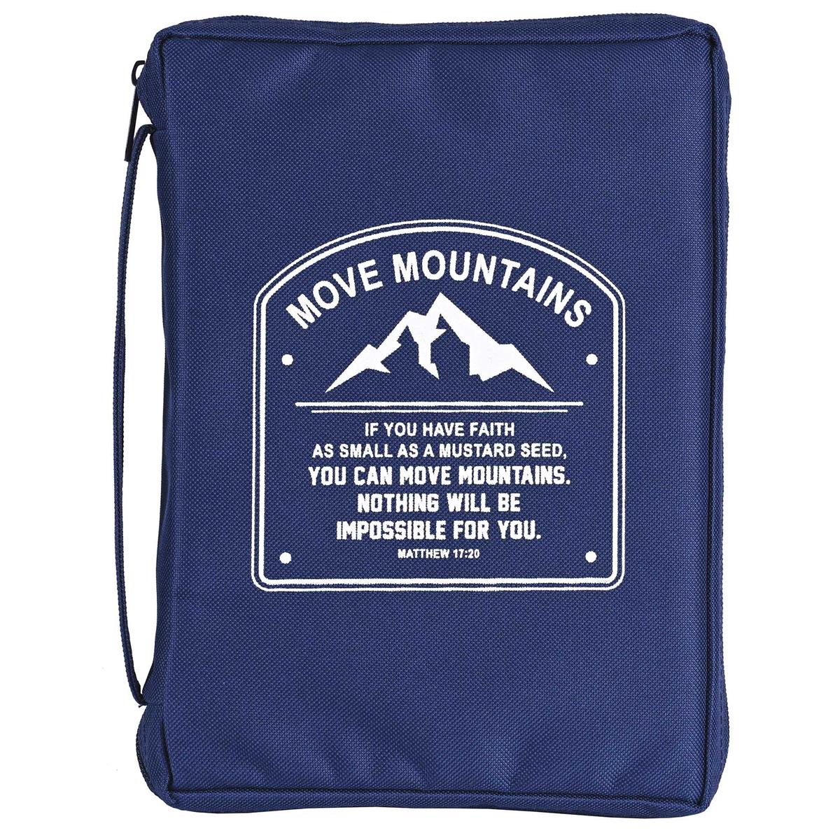 Bible Case Move Mountains Large Print by Dicksons